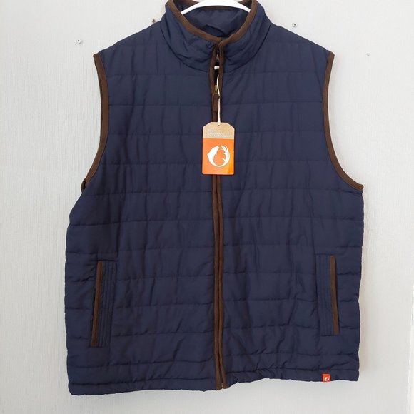 outdoorsman Other - NEW The American Outdoorsman Blue Vest Mens Sz XL Sleeveless Lightweight Puffer
